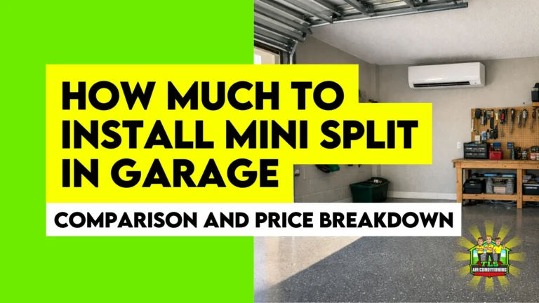 How Much to Install Mini Split in Garage