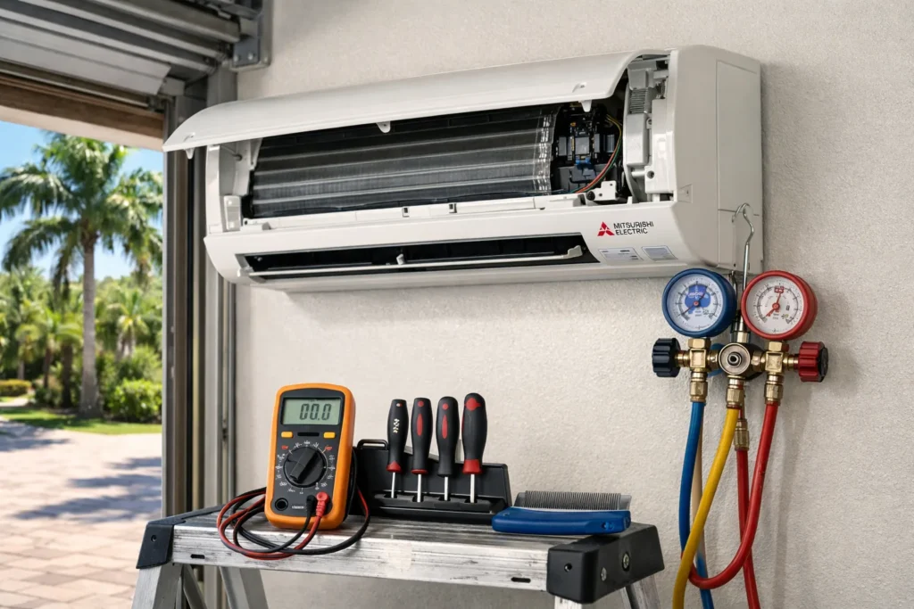 Mini Split for Garage Repair Service