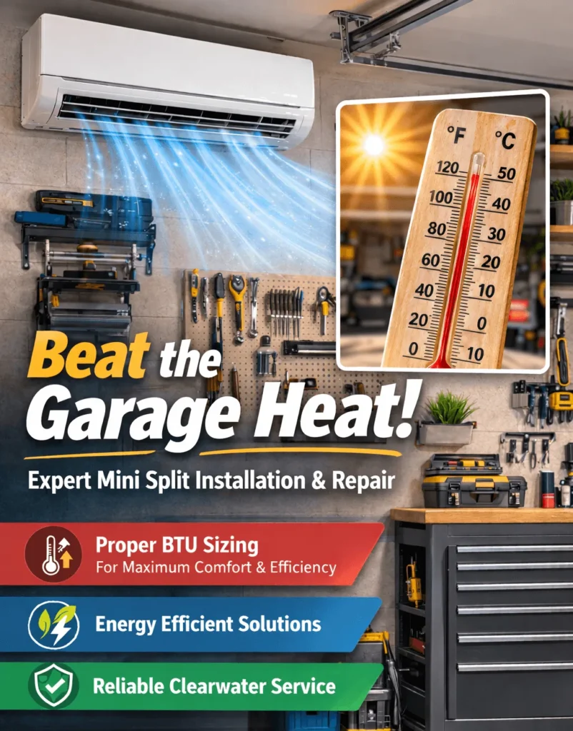 Garage Mini Split Service in clearwater